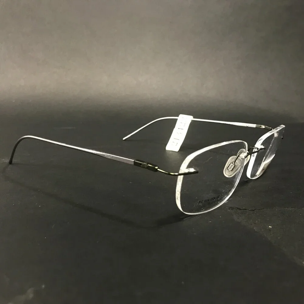 Roberto Steffani SC014 COL 20 Eyeglasses Frames Grey Rectangular 54-18-135